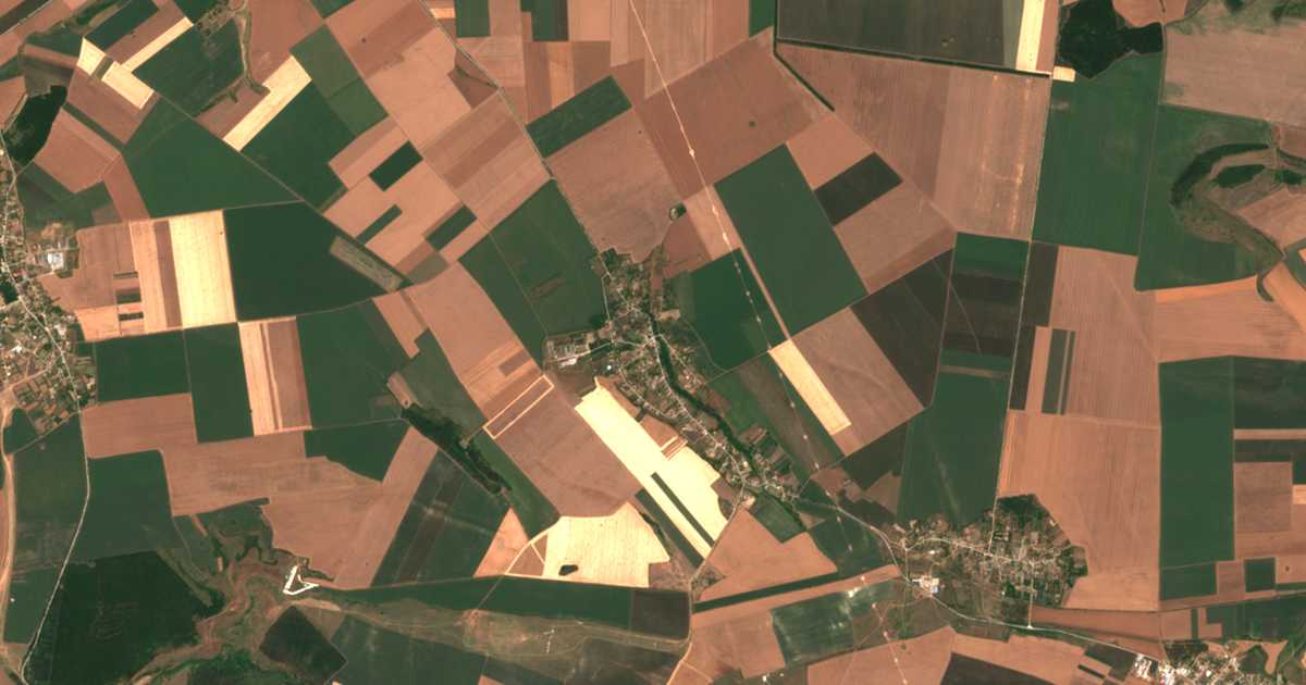 Carte satellite de Karamanite