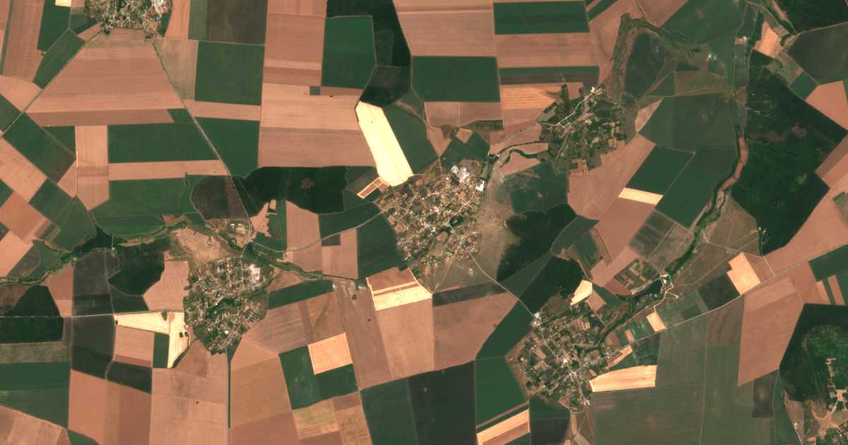 Carte satellite de Mihalič