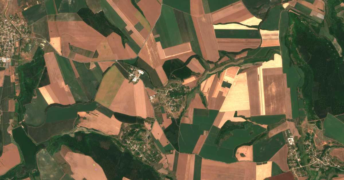 Carte satellite de Oborište