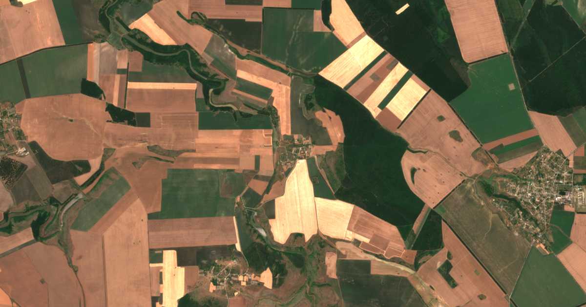Carte satellite de Strahil