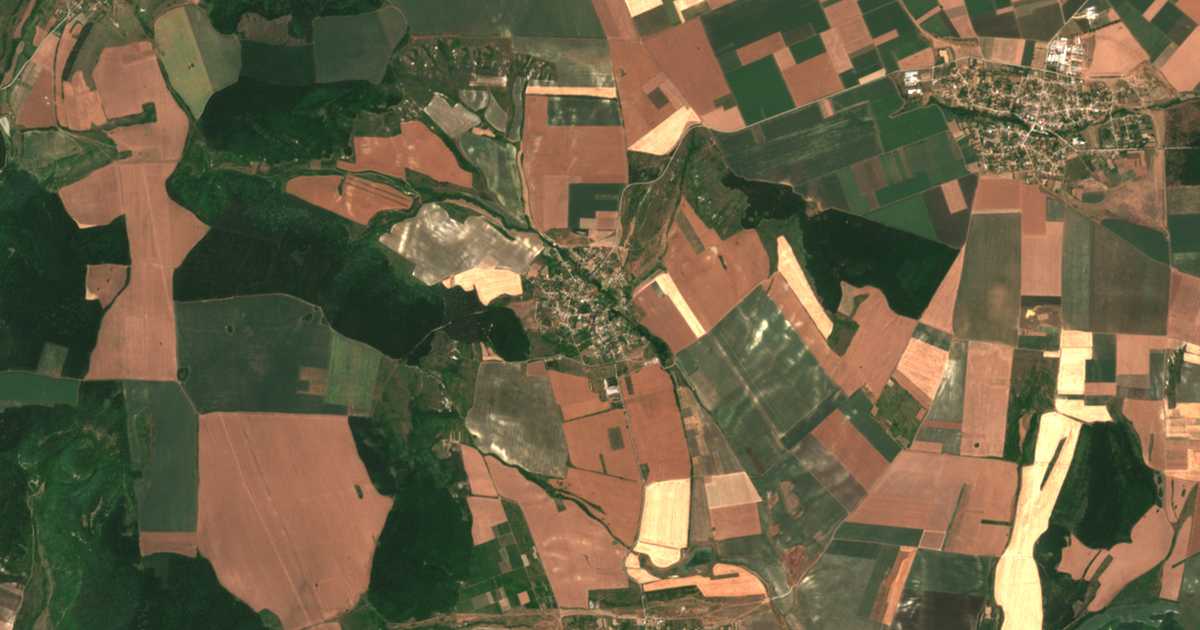 Carte satellite de Yagnilo