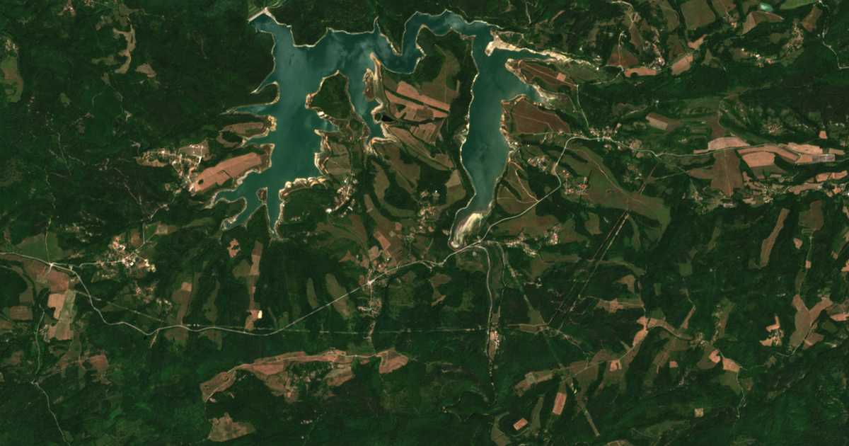 Carte satellite de Baevtsi