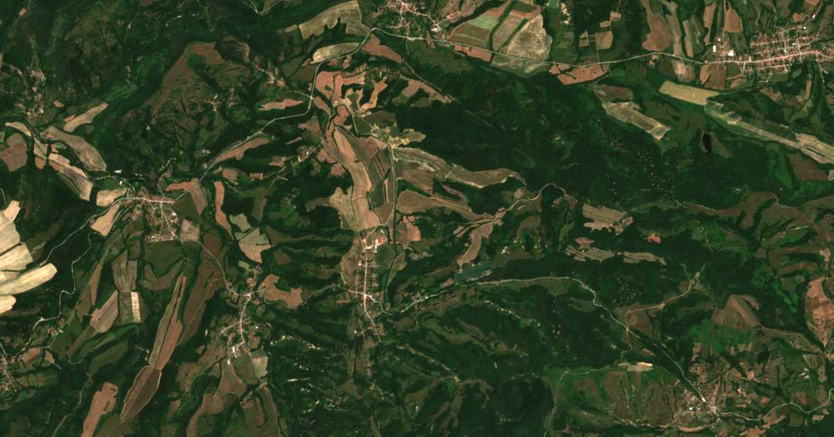 Carte satellite de Brezovo