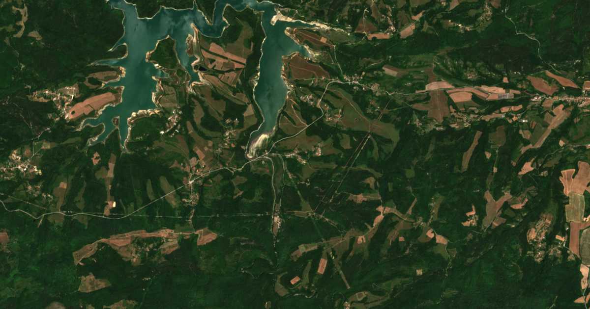 Carte satellite de Donkovtsi