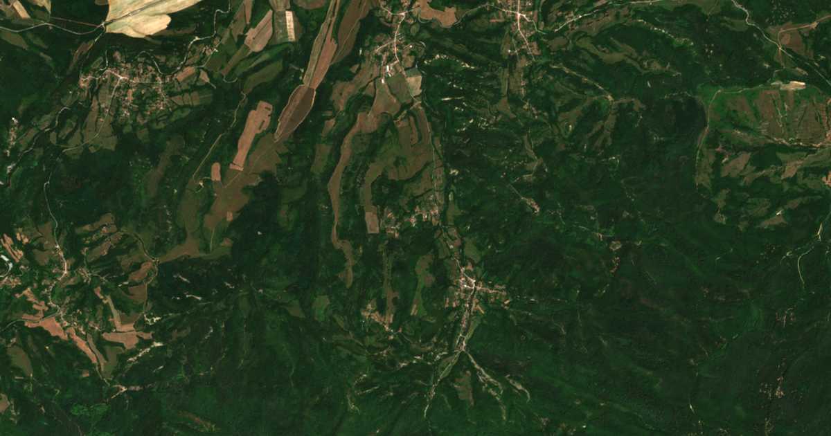 Carte satellite de Gramatitsi