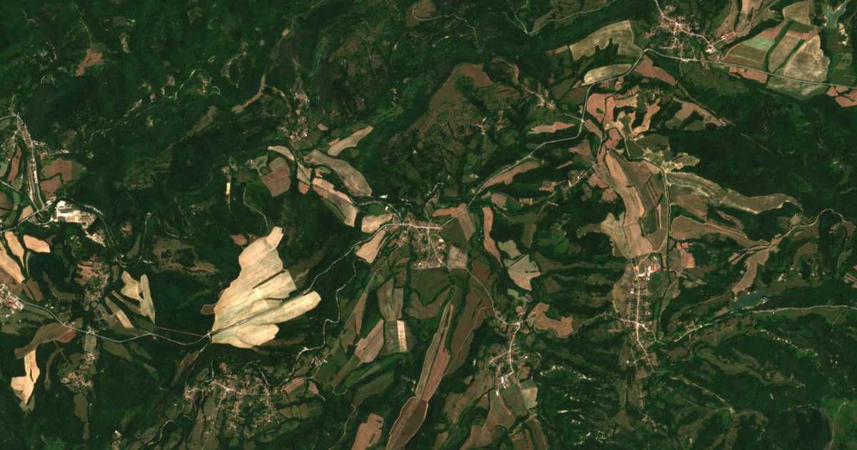 Carte satellite de Maryan