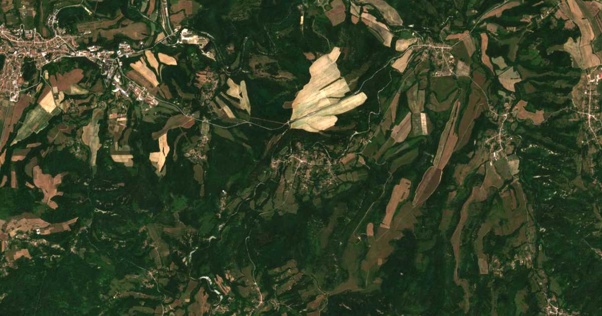 Carte satellite de Ruhovtsi