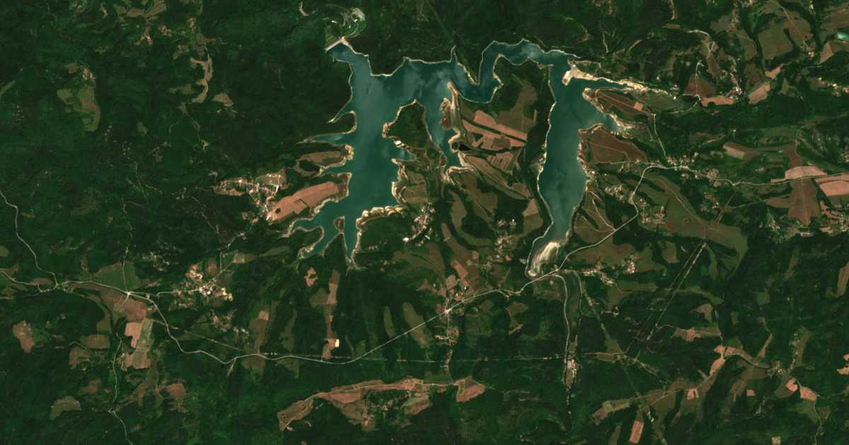 Carte satellite de Shilkovtsi