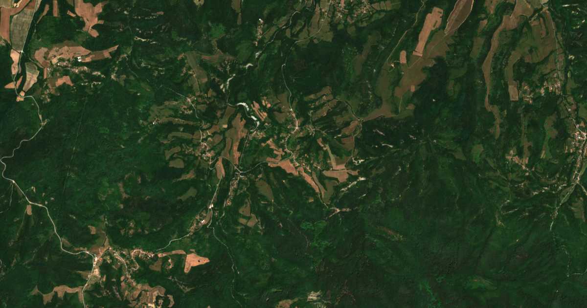 Carte satellite de Ugoryalkovtsi