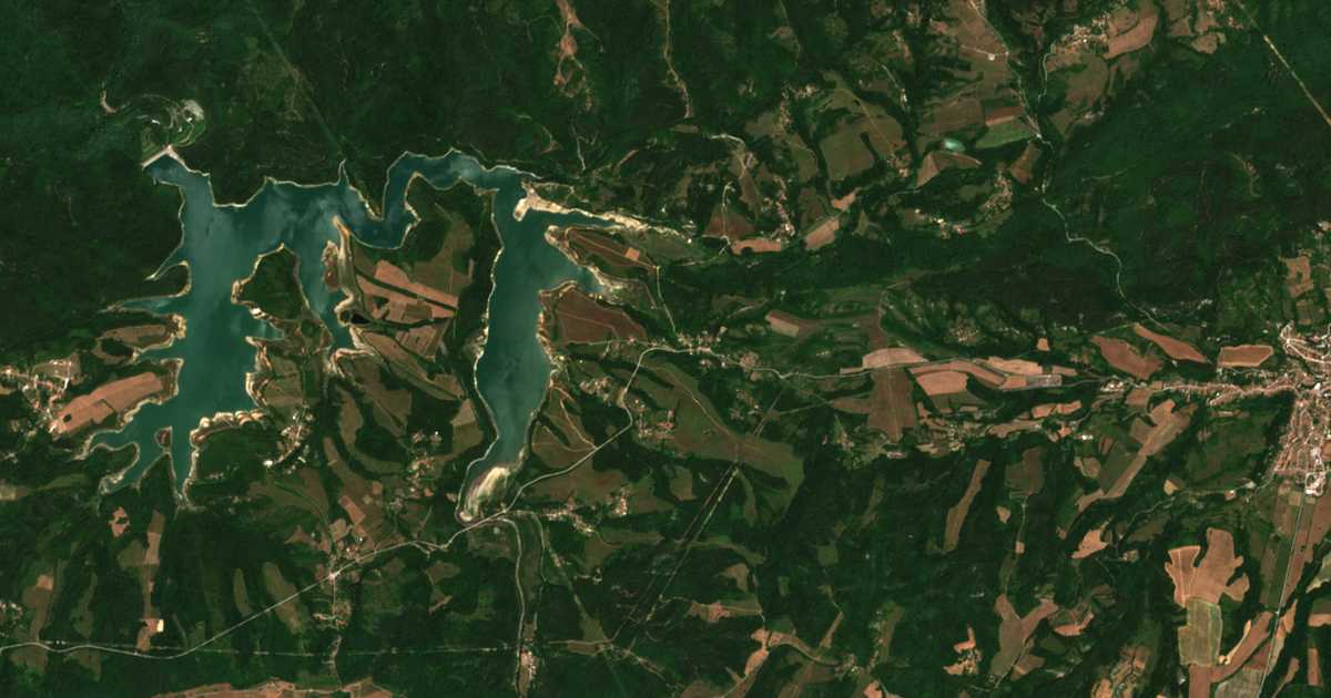 Carte satellite de Yakovtsi