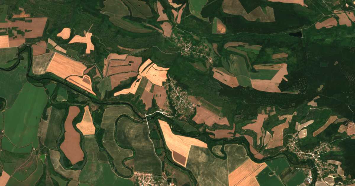 Carte satellite de Gorski Dolen Trǎmbeš
