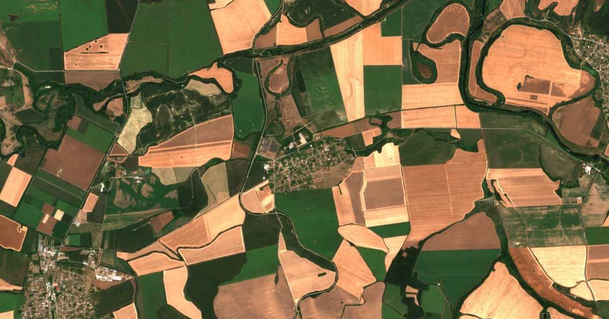 Carte satellite de Jantra