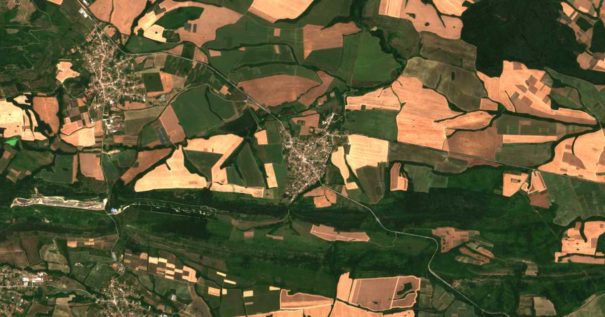 Carte satellite de Merdanya