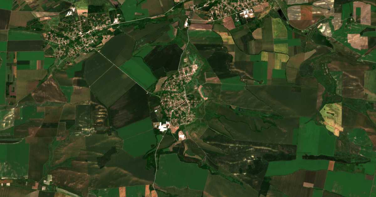 Carte satellite de Batak