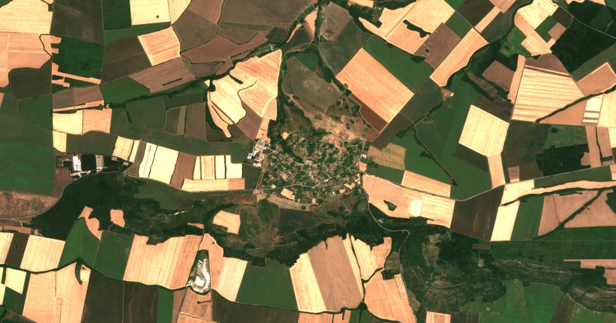 Carte satellite de Daskot