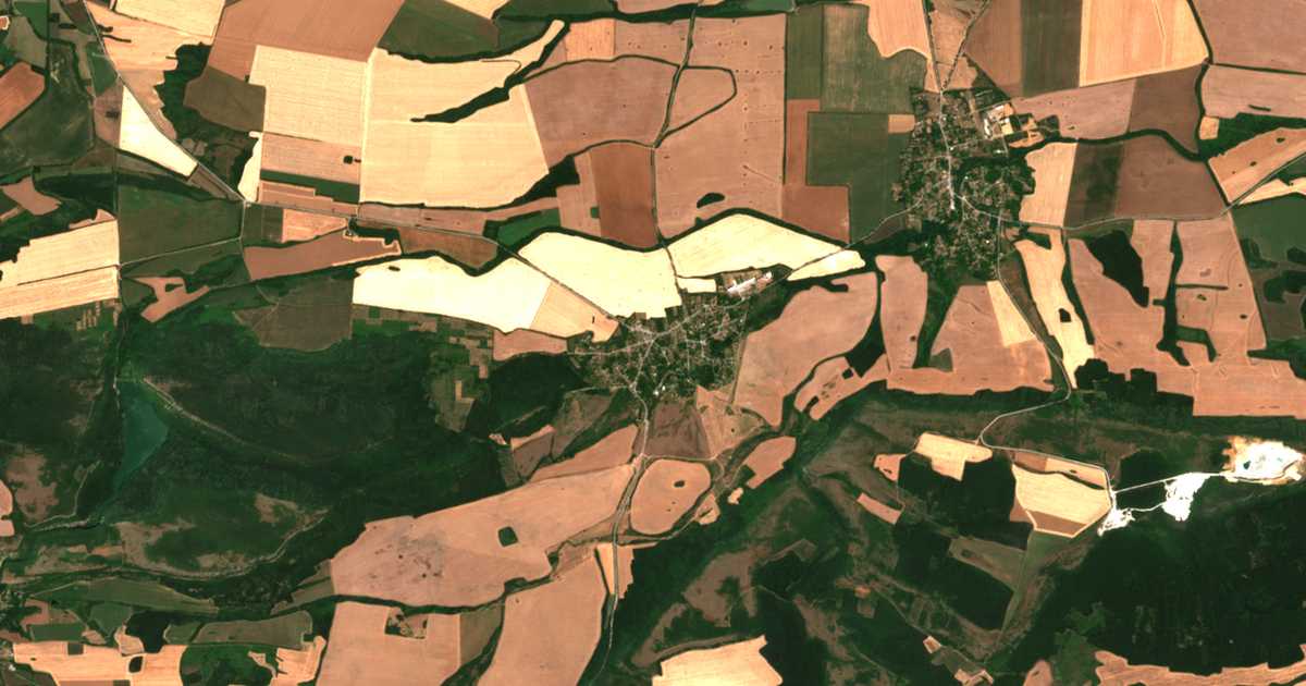 Carte satellite de Musina