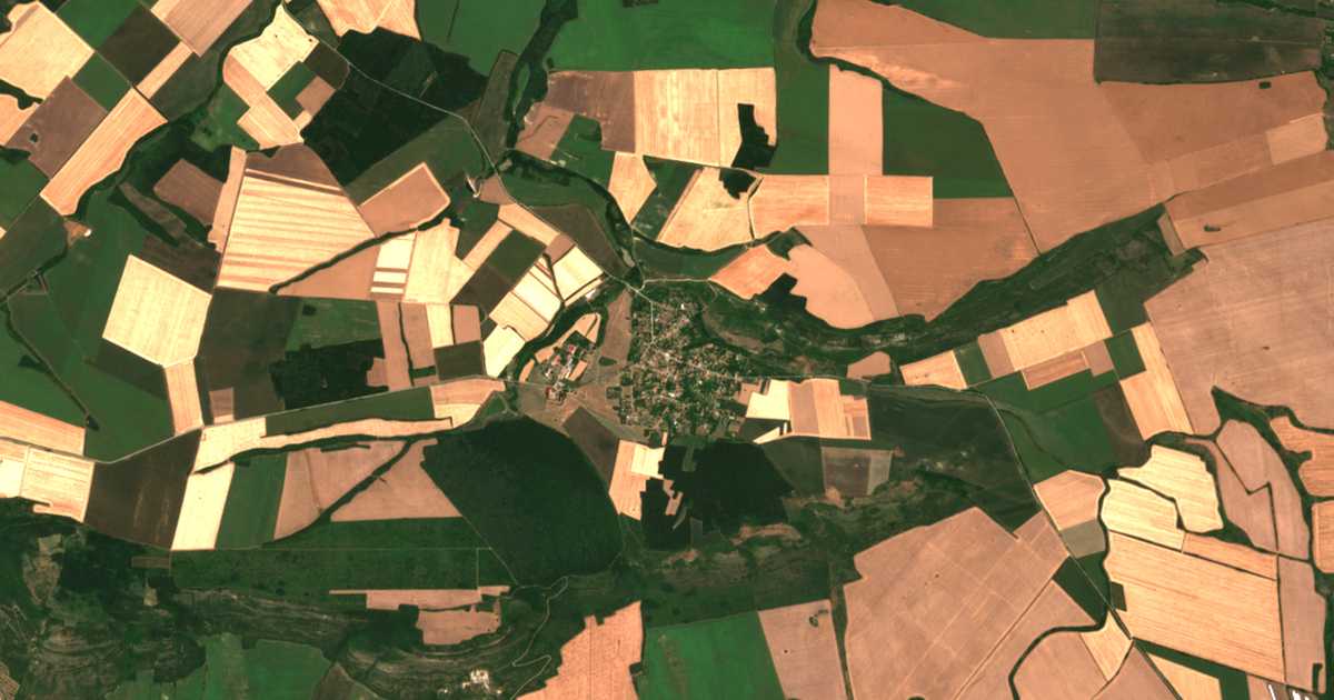 Carte satellite de Paskalevets