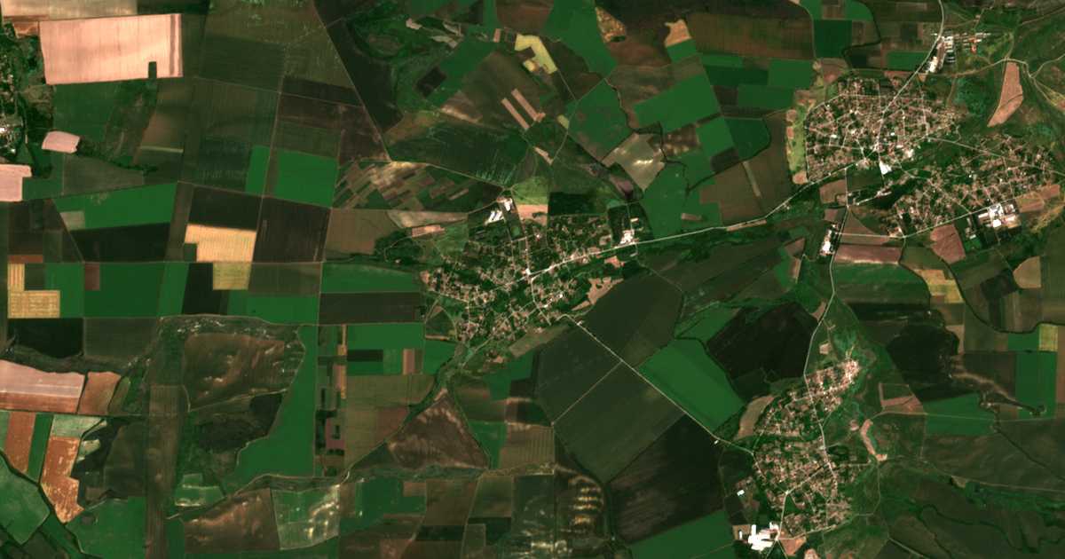 Carte satellite de Slomer