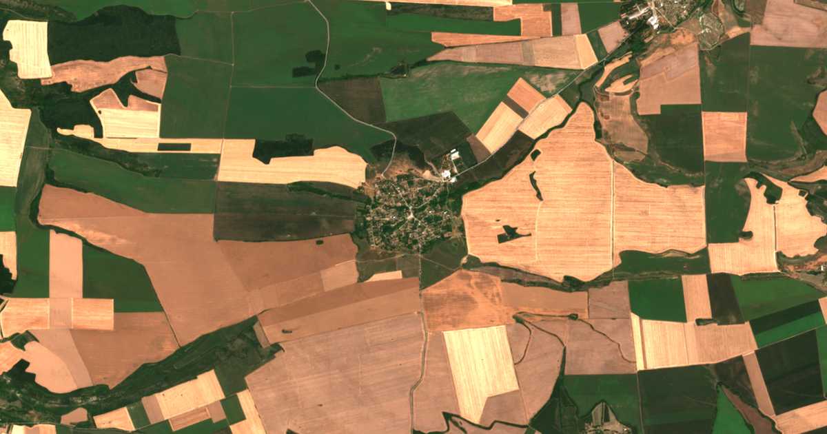 Carte satellite de Gradina
