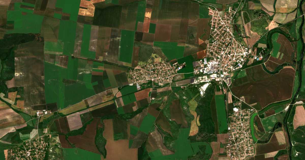 Carte satellite de Klimentovo