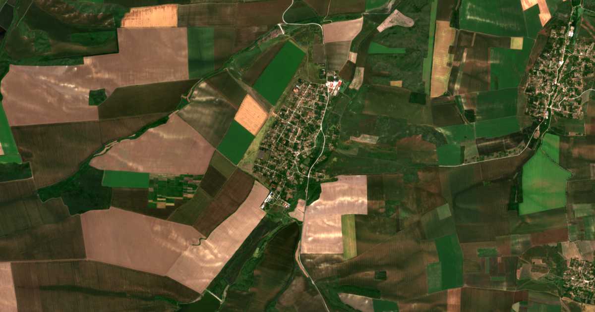 Carte satellite de Pavel