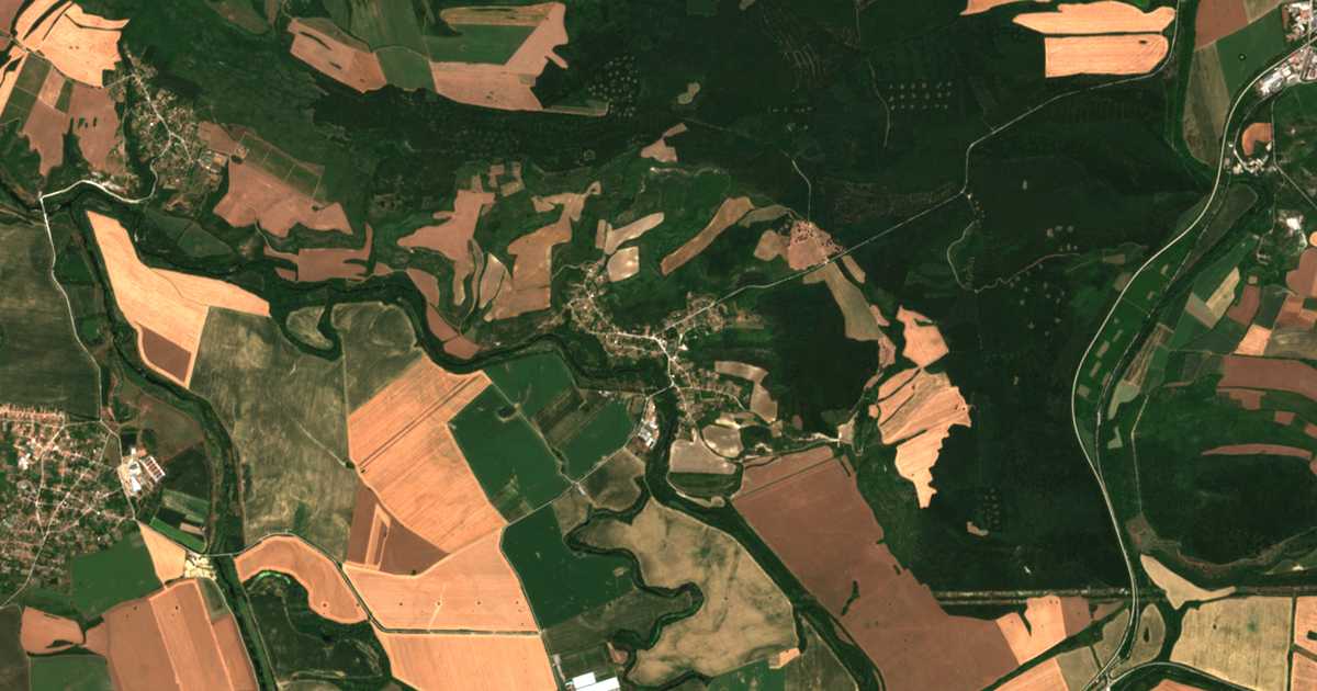 Carte satellite de Brjagovica