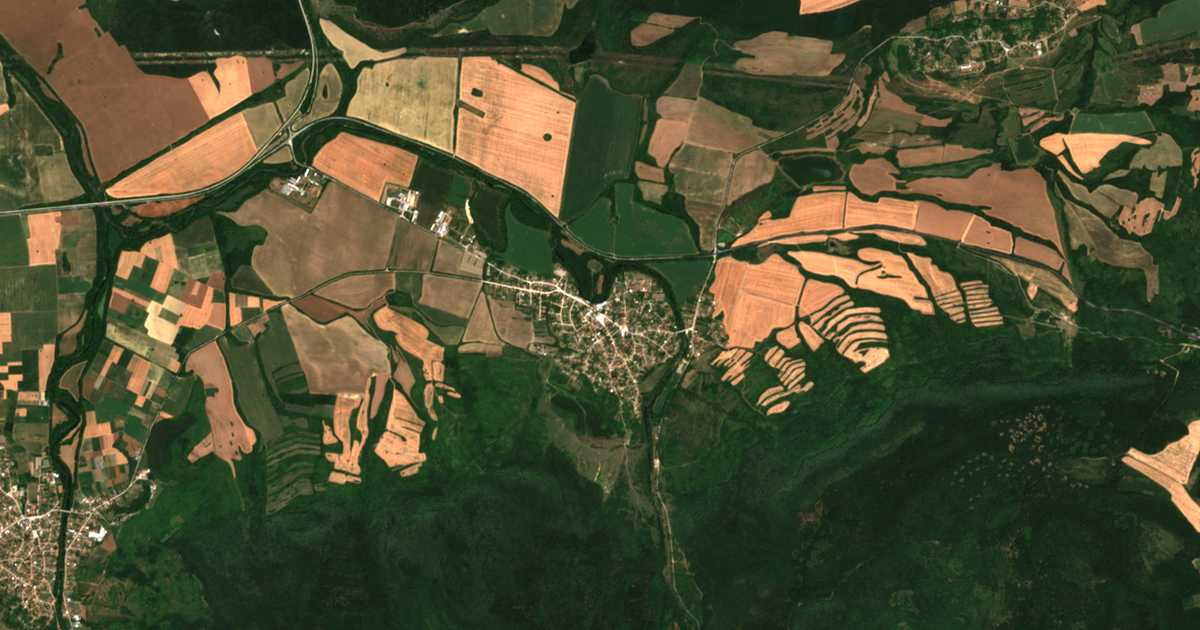 Carte satellite de Kessarevo