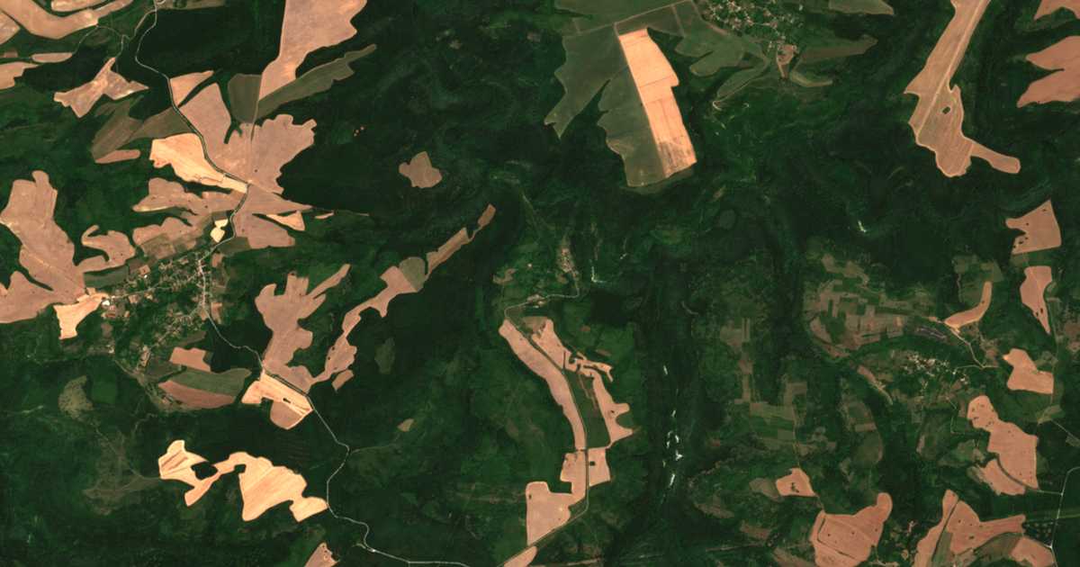 Carte satellite de Lyubentsi
