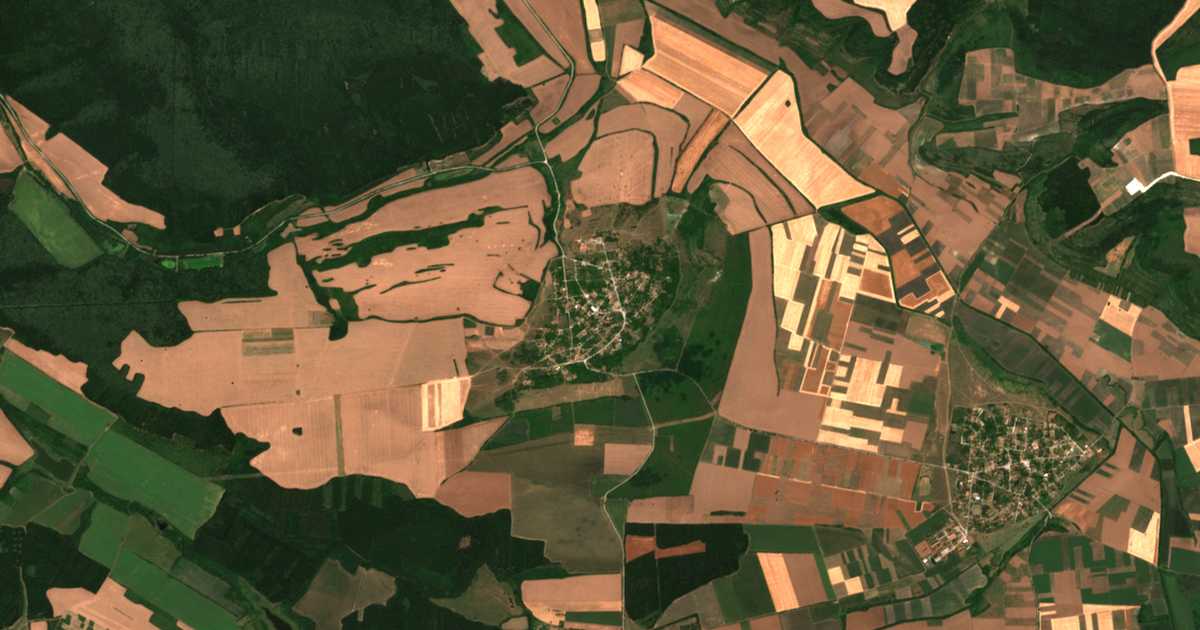 Carte satellite de Vinograd