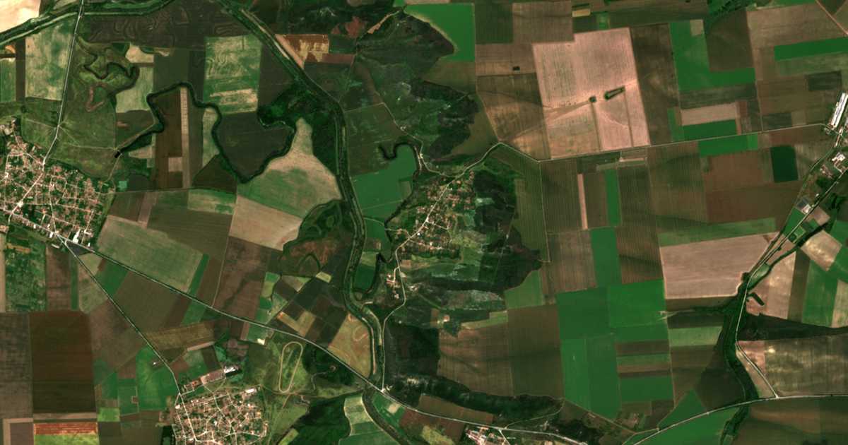 Carte satellite de Delyanovtsi