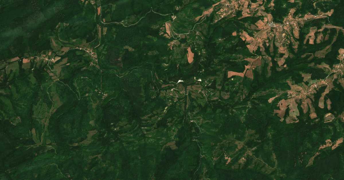 Carte satellite de Razsoha