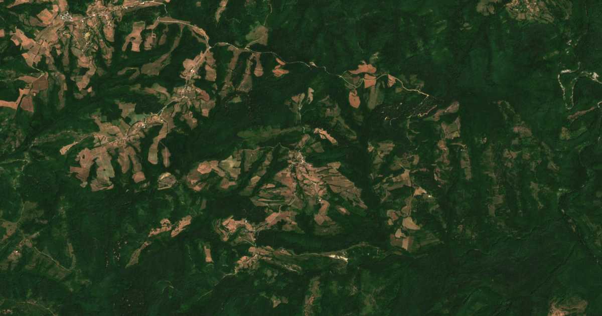 Carte satellite de Sredno Selo