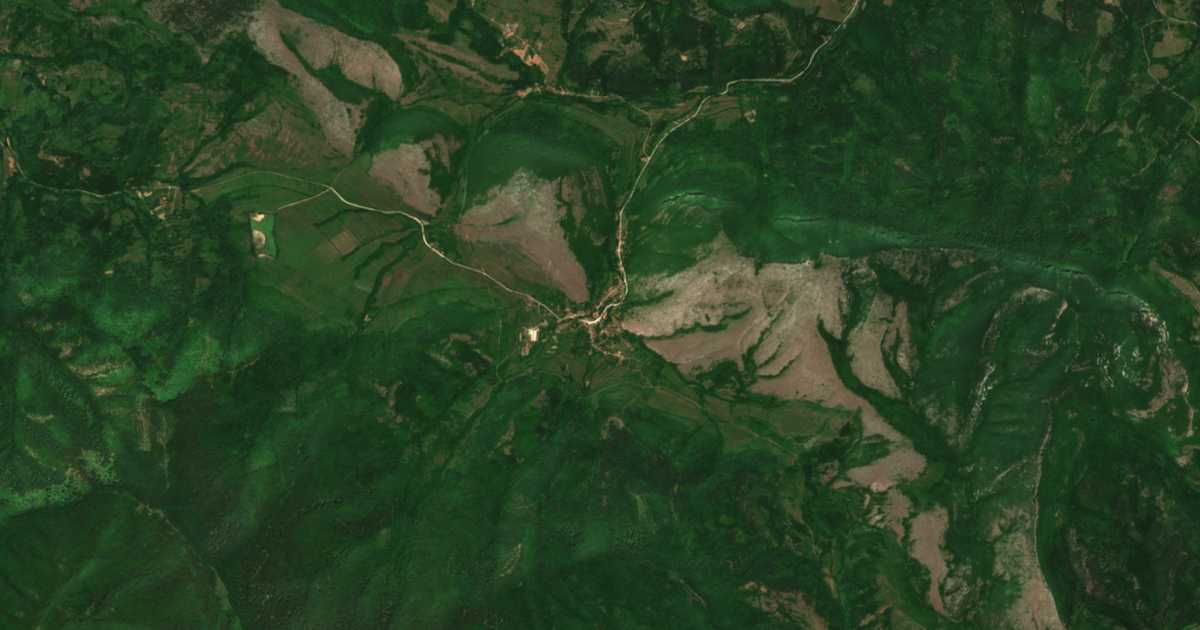 Carte satellite de Salash