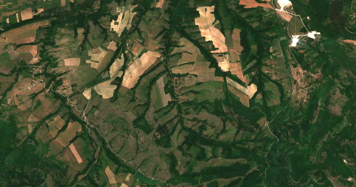 Carte satellite de Slivovnik