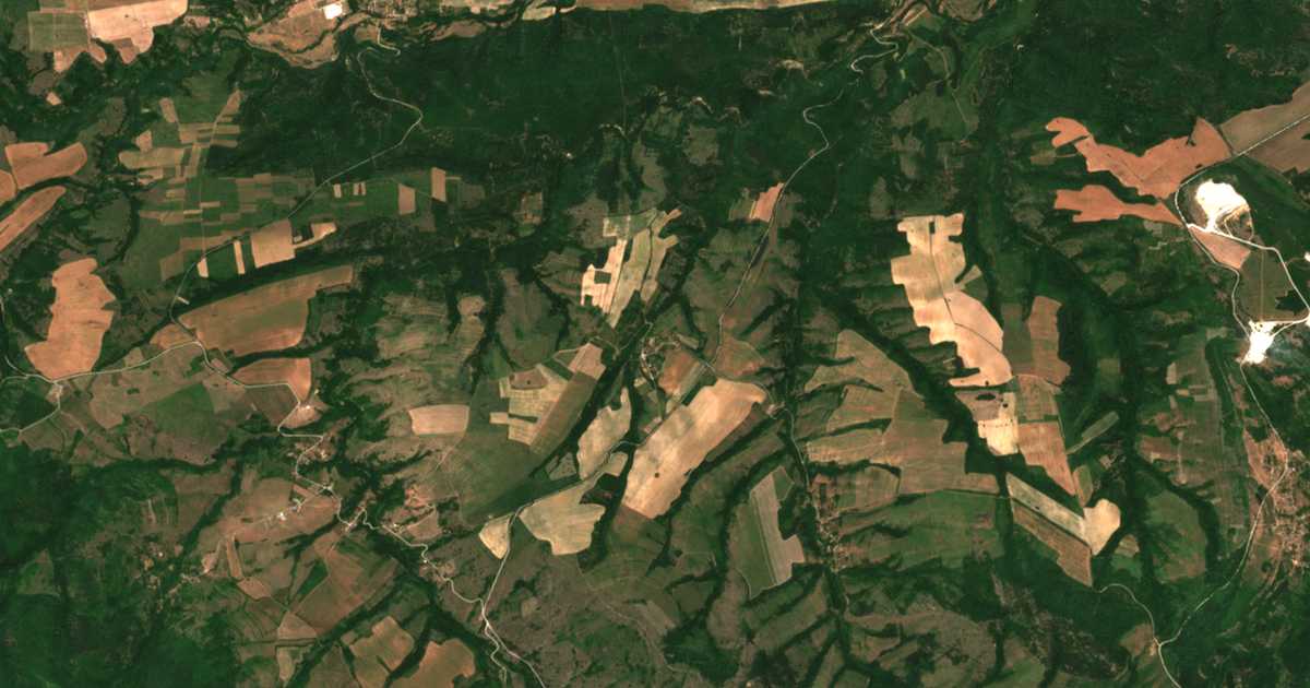 Carte satellite de Vǎrba
