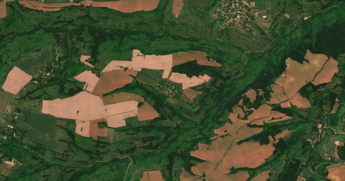 Carte satellite de Perilovets