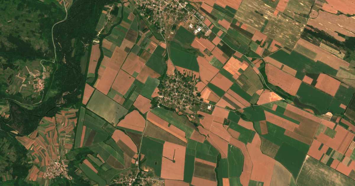 Carte satellite de Rakitnica