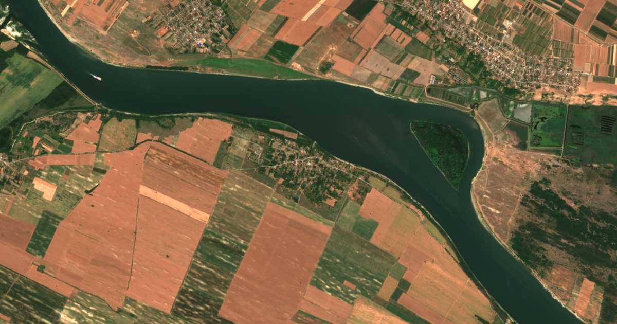 Carte satellite de Vrav