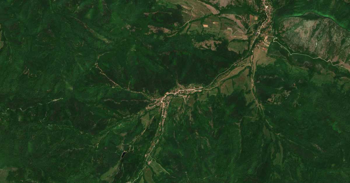 Carte satellite de Gorni Lom