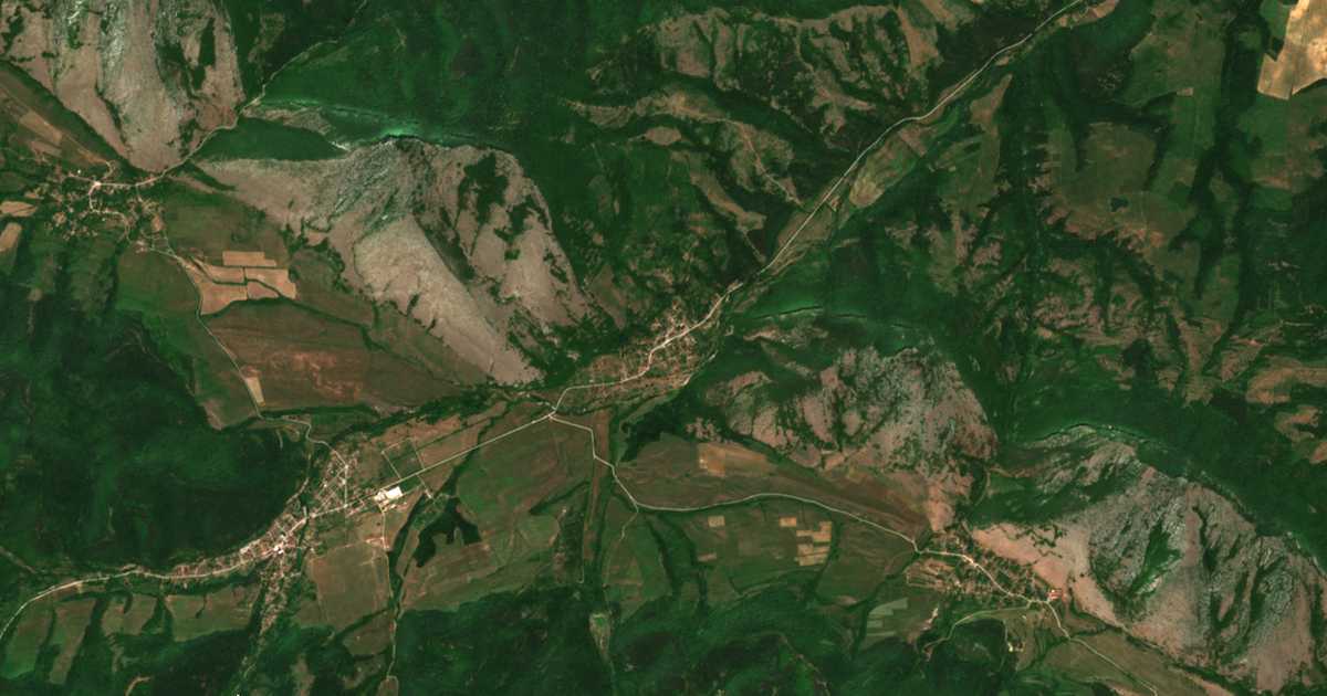 Carte satellite de Targovishte