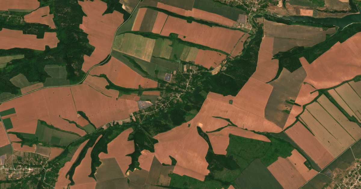 Carte satellite de Karbintsi