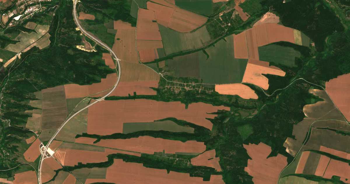 Carte satellite de Kostichovtsi
