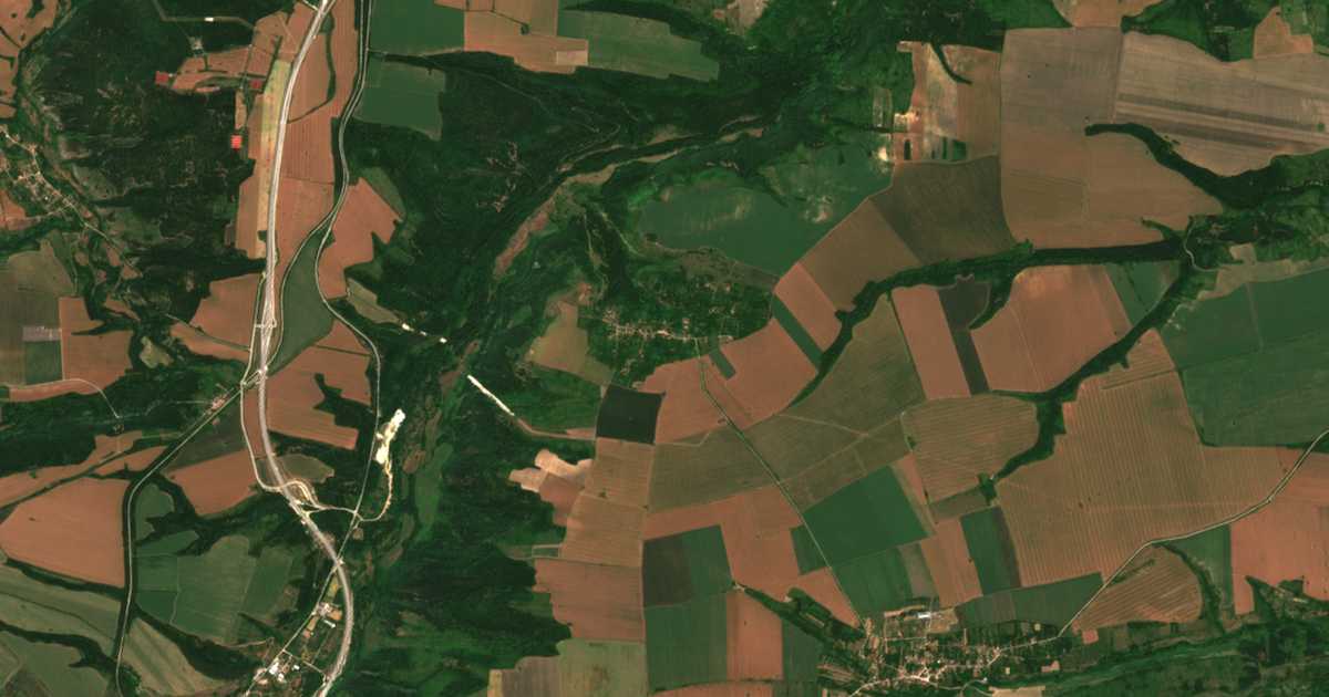 Carte satellite de Lagoshevtsi