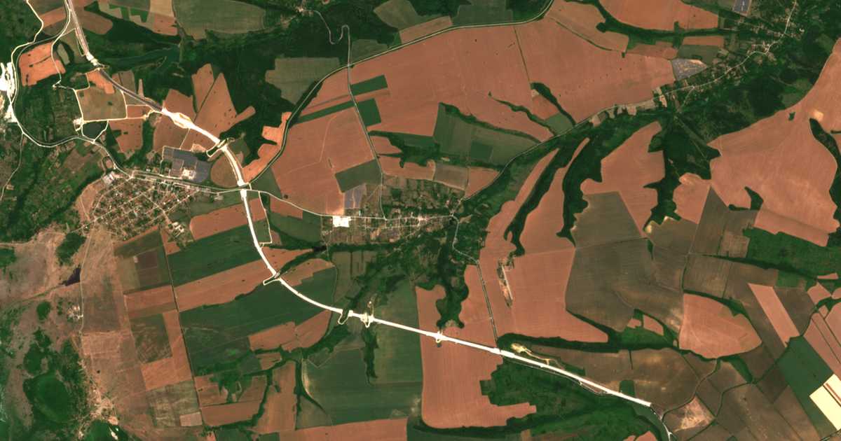 Carte satellite de Medovnitsa