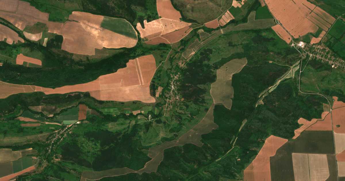 Carte satellite de Septemvrijci