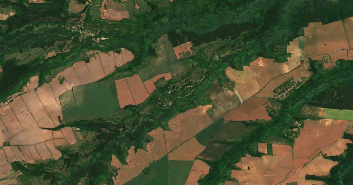 Carte satellite de Medeshevtsi