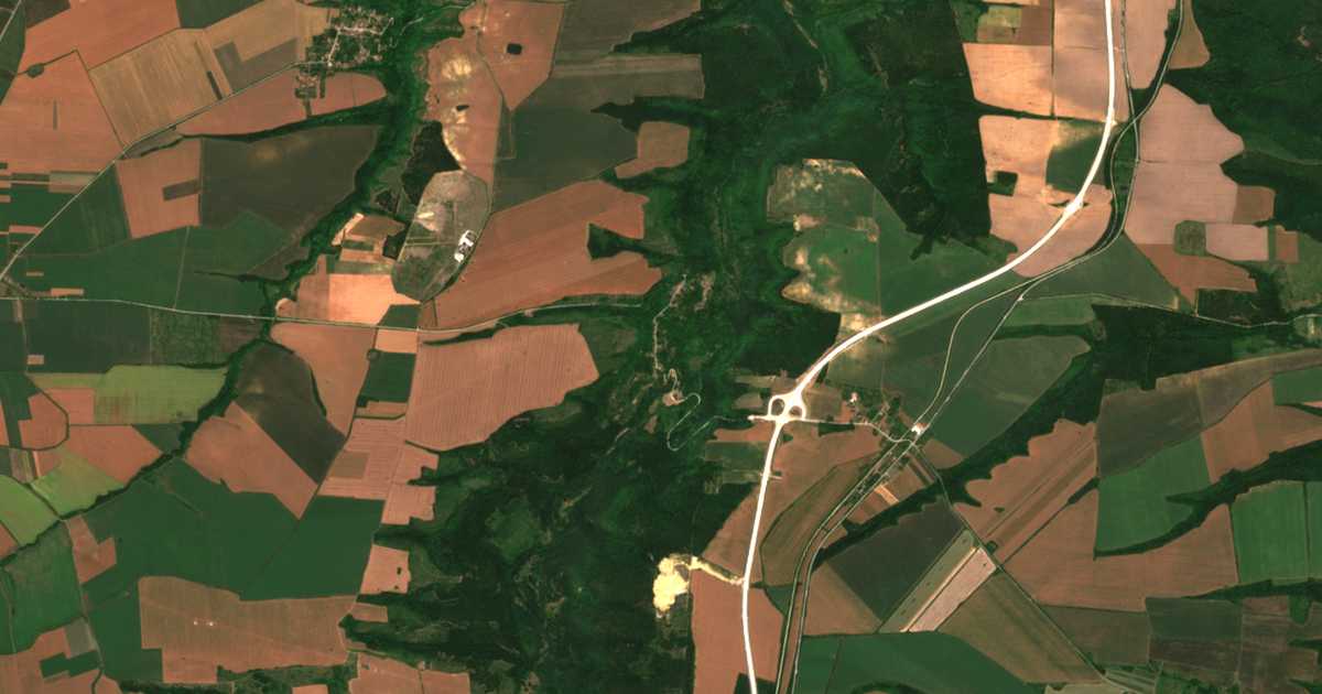 Carte satellite de Sracimirovo