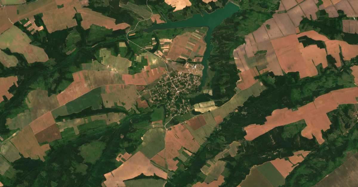 Carte satellite de Staropatitsa