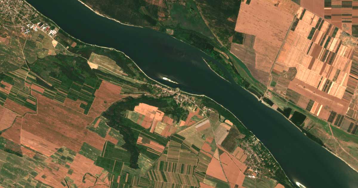 Carte satellite de Florentin