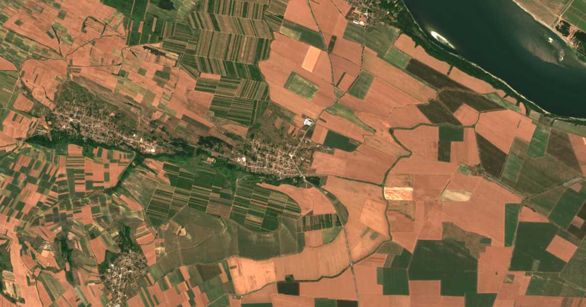 Carte satellite de Negovanovtsi